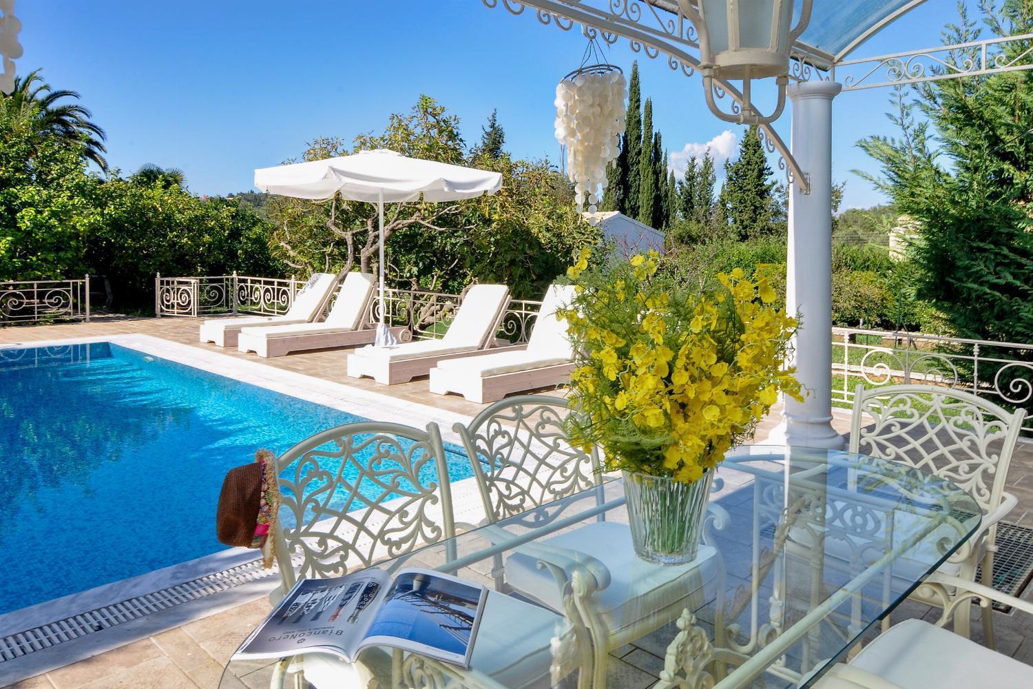 Villa Golden Tiara Agioi Deka  Dış mekan fotoğraf