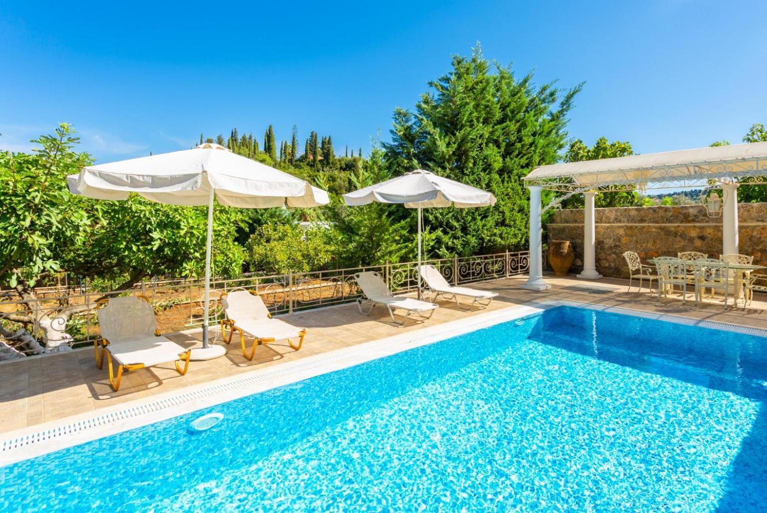 Villa Golden Tiara Agioi Deka  Dış mekan fotoğraf