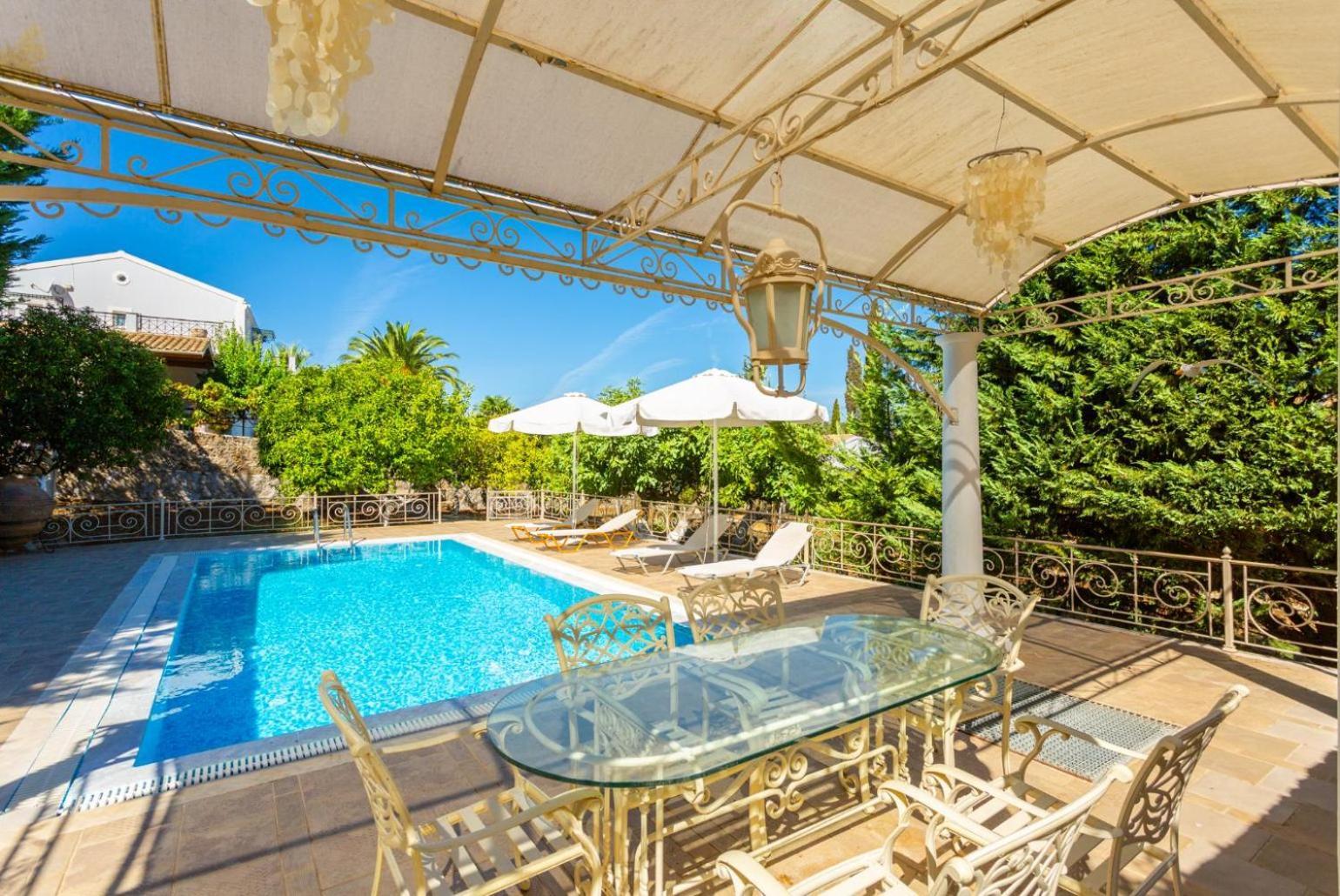 Villa Golden Tiara Agioi Deka  Dış mekan fotoğraf
